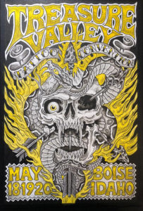 Treasure Valley Tattoo Convention Poster