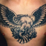 Eagle Chest Tattoo