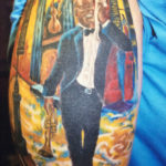 Louis Daniel Armstrong Tattoo