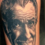 Vincent Price Portrait Tattoo