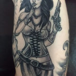 Pirate Pinup Tattoo