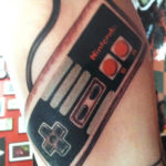 Nintendo Controller Tattoo